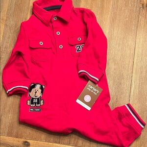 Carter's Bright Red Kids Play Suit